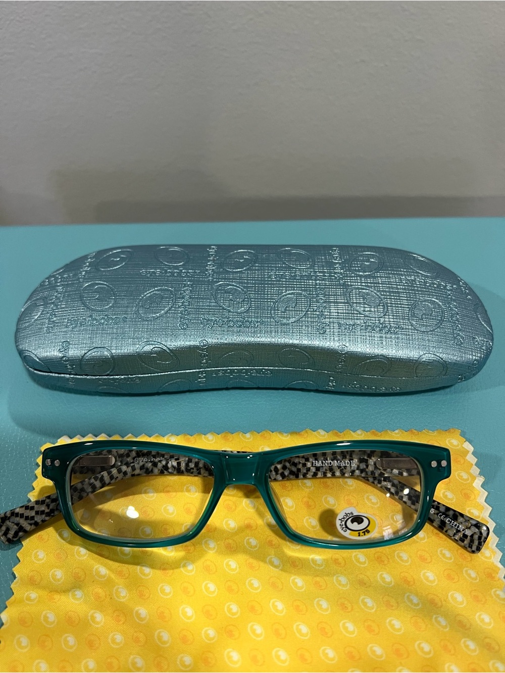 Eyebobs Handmade Women’s Reader Glasses & Case 1.75